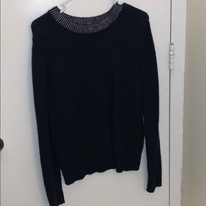 Gap Navy crew neck sweater
